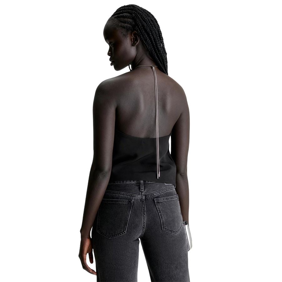 Top Con Catenella Di Satin Calvin Klein | J20J222901BEH